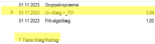 På lønsedlen ser det således ud: