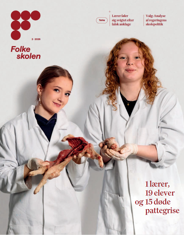 Forsiden af fagbladet Folkeskolen